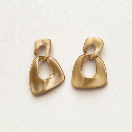 Boucle D'oreille Pendante Géométrique