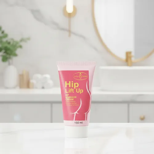 Crème De Massage - Hip Lift - Extra Volume Fessier - 150 Ml - Sans Parabène - Pour Femme