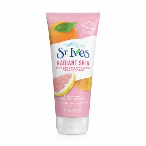 Gommage Visage - Désincrustant - Citron Rose - Mandarine - Peau Radieuse