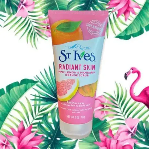 Gommage Visage - Désincrustant - Citron Rose - Mandarine - Peau Radieuse