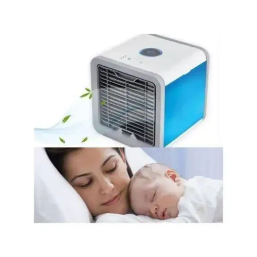 Climatiseur Mini  - Refroidisseur Portable - 3 Vitesses - Usb - Blanc