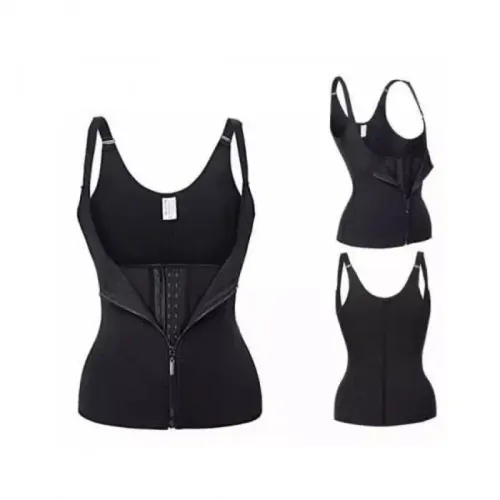 Gilet Serre-taille Ajustable Avec Sangle D'épaule Pour Femme