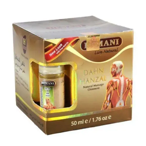 Crème De Massage - Dahn Hanzal - 100% Naturel - 50ml + Roll On 10ml - Relaxante