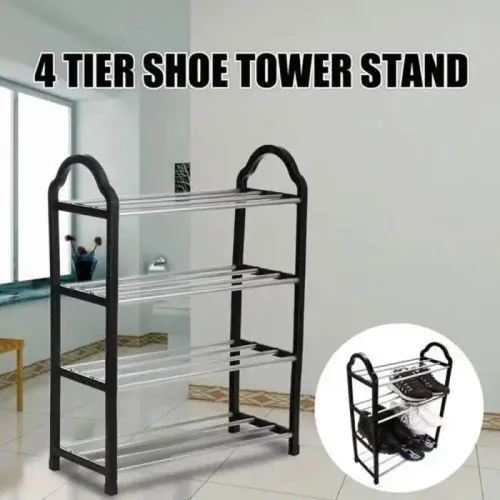 Armoire De Rangement - Non Spécifié - Porte-chaussures - Multicouche - Gain De Place - 4 Niveaux