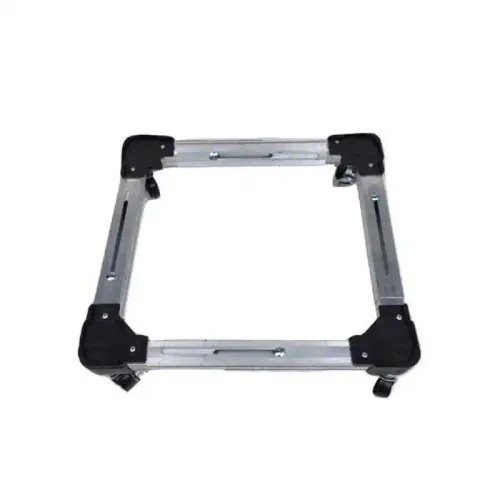 Support Roulant Extensible - Aluminium - Réglable De 41 À 72 Cm - Charge Jusquà 120 Kg - 4 Freins