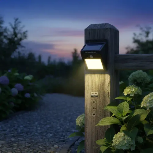 Applique Murale À Led Lampe Solaire