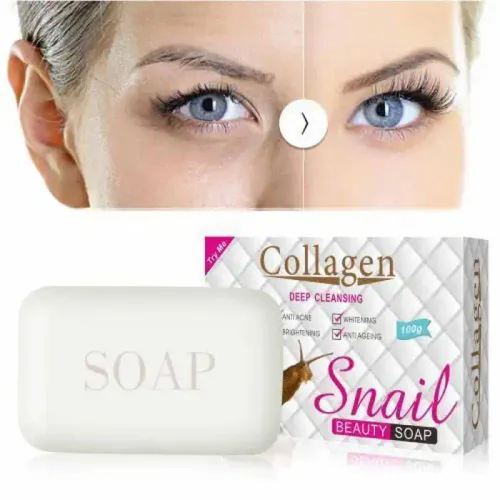 Savon Pour Le Visage - Collagen La Parfait - Nettoyant Au Collagène - Anti-rides - Hydratant - Blanchissant