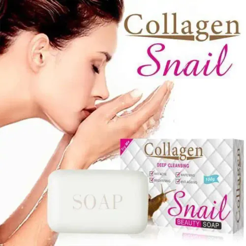 Savon Pour Le Visage - Collagen La Parfait - Nettoyant Au Collagène - Anti-rides - Hydratant - Blanchissant