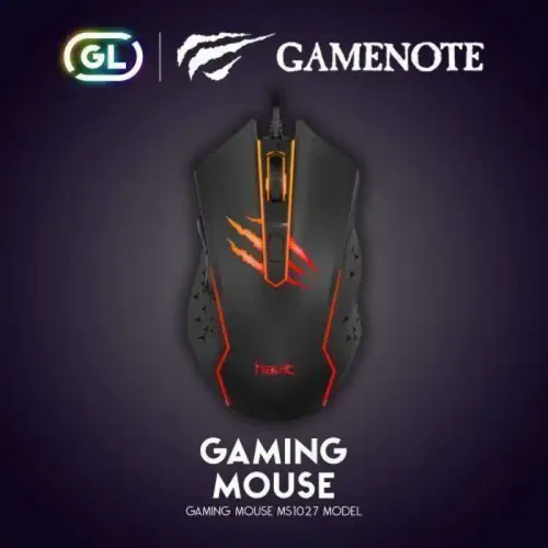 Souris Gamer - Havit - 6 Boutons - 2400 Dpi - Rgb Led - Ergonomique