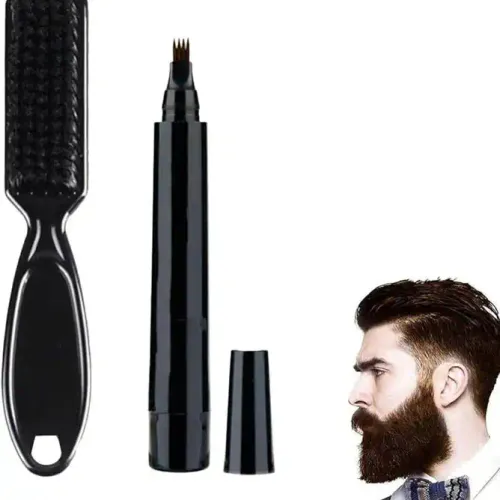 Black Master 4 Tips Beard Filler Pen Kit Beard