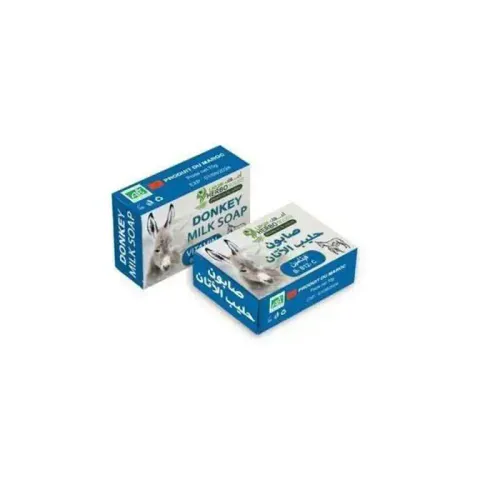 Savon - Bio - Lait D'ânesse - 40% De Lait Frais - Peaux Sèches - Saponifié À Froid