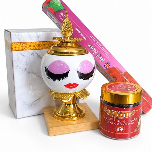Coffret Élégance Rouge – Luxe & Douceur