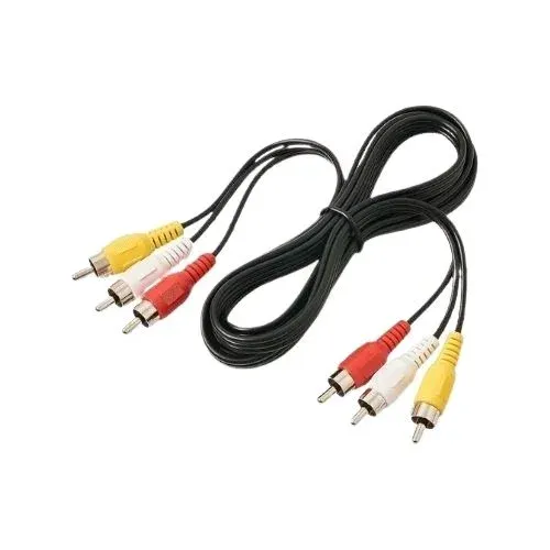 Câble Audio Vidéo Composite 3 Rca Mâle Vers 3 Rca Mâle – Haute Qualité Ofc – 1,5m
