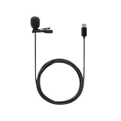 Microphone Cravate Professionnel Gl-121 – Connecteur Usb Type-c Pour Smartphones Et Tablettes
