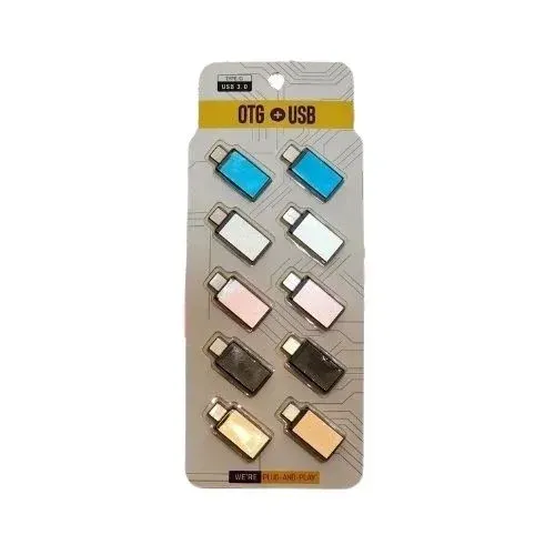 Adaptateur Otg Usb Type-c Vers Usb 3.0 – Haute Vitesse & Design Compact