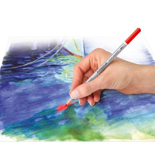 Coffret Boite Métallique 48 Crayons Couleur Aquarellable Karat Aquarelle 3,0 Mm