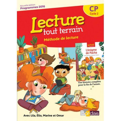 Lecture Tout Terrain CP, méthode de lecture syllabique avec album.