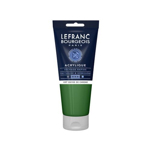 Peinture Acrylique Vert Oxyde De Chrome – Fine, Séchage Rapide, Texture Homogène