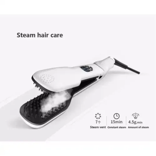 Peigne Lisseur À Vapeur - Brosse Professionnelle - 230°c - Céramique Ionique