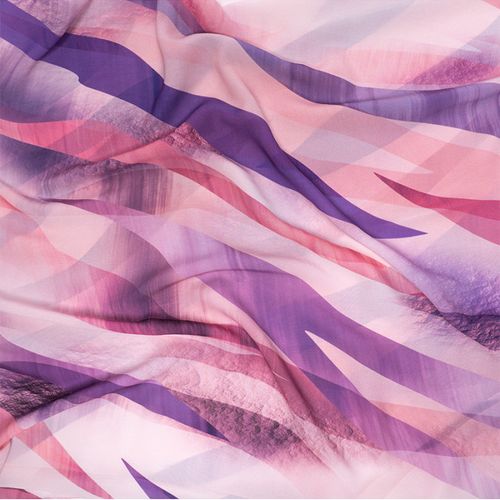 Châle Digi Indo Chiffon imprimé