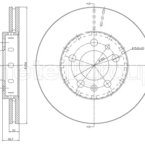 Disques De Frein  : Bd0467 / 23-0390c Av