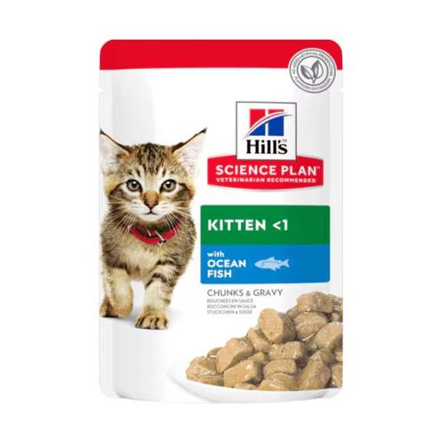 Pâtée Hill’s Pour Chaton Kitten Poisson De Mer 