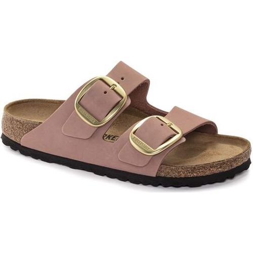 Arizona Big Buckle Nubuck Leather Old Rose Narrow