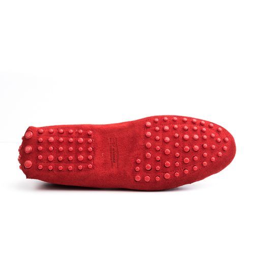 Mocassins En Cuir Daim Avec Lacets