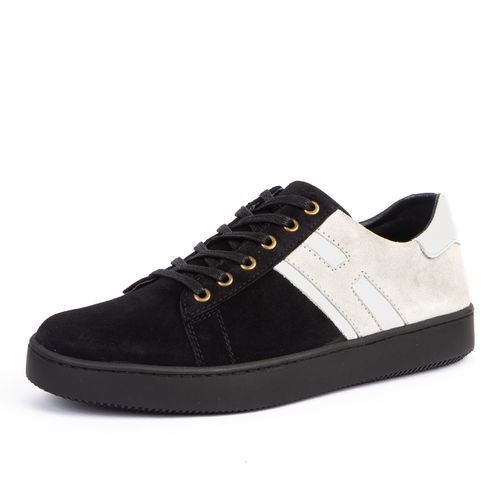 Durbano Baskets Basses Durbano En Cuir Daim - Noir