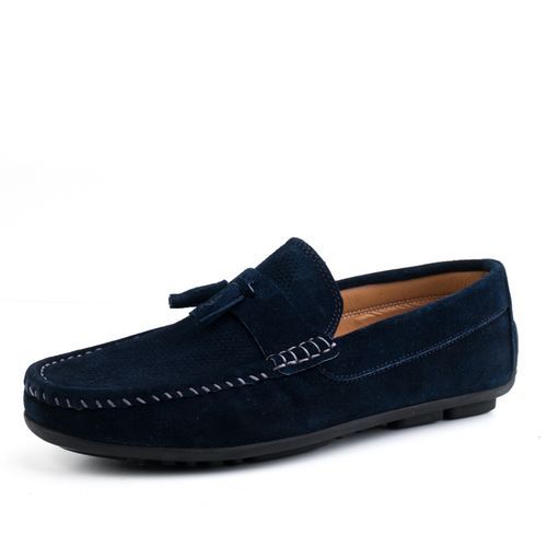 Mocassins D'urbano En Cuir Daim Avec Glands
