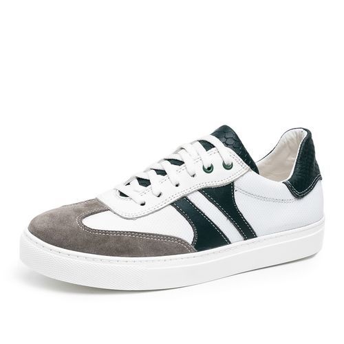 Baskets Basses D'urbano En Cuir