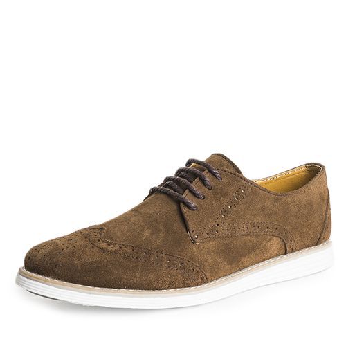 Chaussures Derby Brogue D'urbano En Cuir Daim