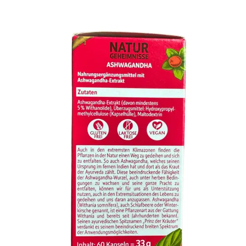 Natur Geheimnisse Ashwagandha 