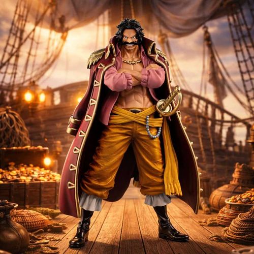 Figurine One Piece - Wano Kuni Gold Roger