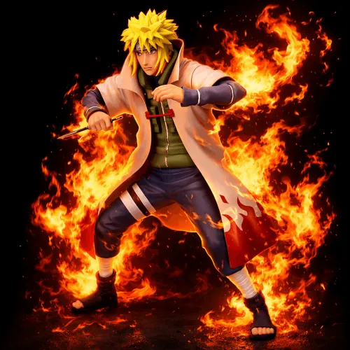 Figurine Naruto Minato Namikaze Grandista