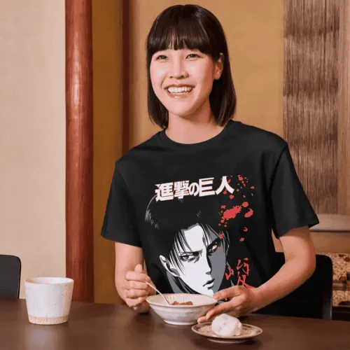 Tshirt Attack On Titan – Levi Ackerman