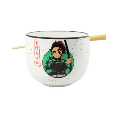 Bol À Ramen Avec Baguette Demon Slayer