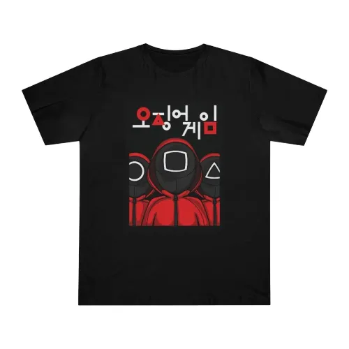 Tshirt Squid Game Carré Rond Triangle