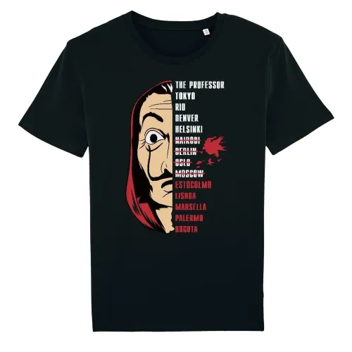 Tshirt La Casa De Papel The Professor
