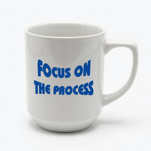 Mug Focus On The Process 