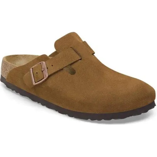 Boston Suede Leather Mink Narrow
