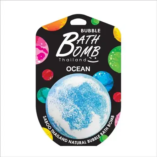 Effervescent De Bain Saboo – Thailand Ocean – Fabriquée En Thaïlande