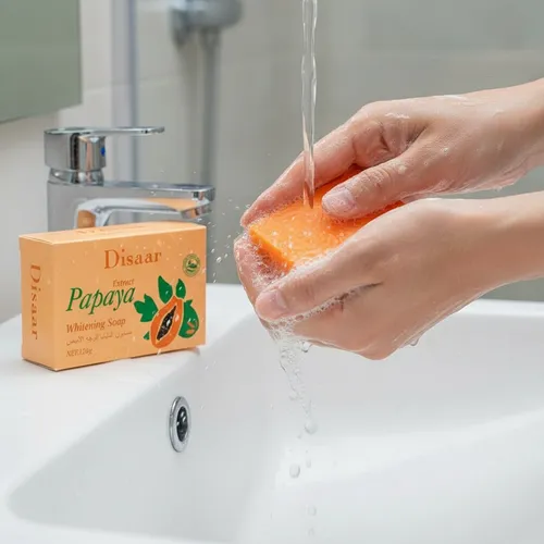 Savon Éclaircissant Exfoliant Papaya Extract 