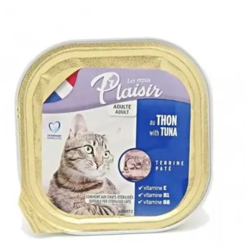 Barquettes Chat Adult Au Thon 100g