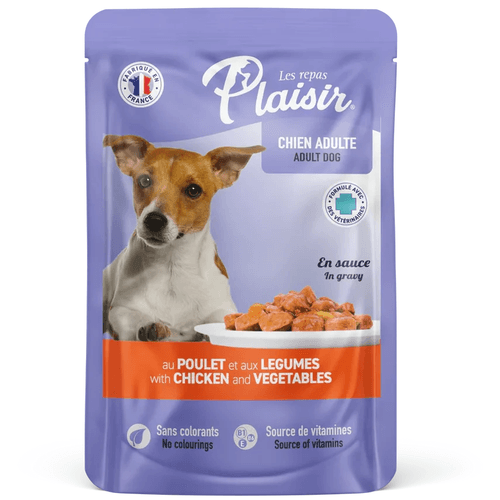 Sachet Fraîcheur 100g D’émincés Au Poulet Aux Légumes En Sauce 