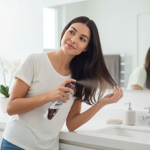 Shampoing Sec Brun