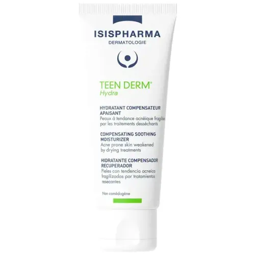 Teen Derm Hydra Crème Hydratante Sans Alcool Peaux Acnéiques