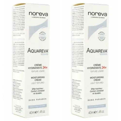 Aquareva Crème Hydratante 24h Texture Légère