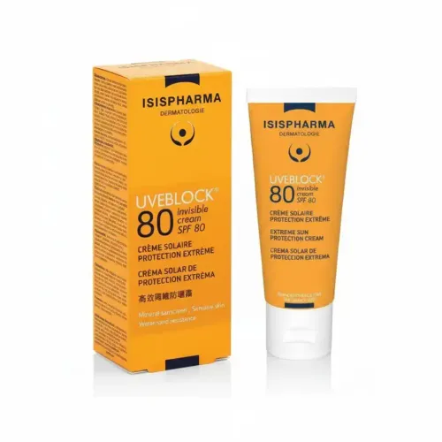 Crème Solaire Uveblock 80 Spf80 Hypoallergénique