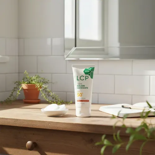 Acné Crème Solaire Matifiante Spf50+
